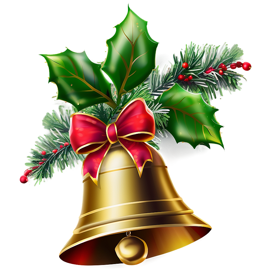 Classic Christmas Bells Png 06122024 PNG Image