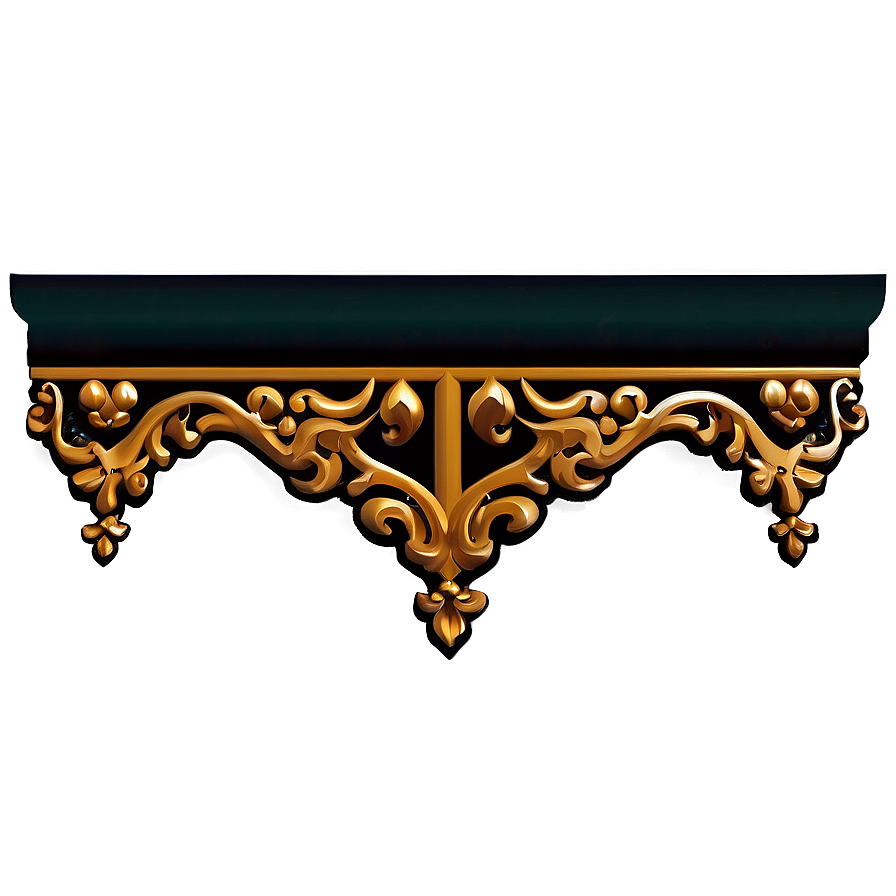 Classic Corner Ornaments Png 8 PNG Image