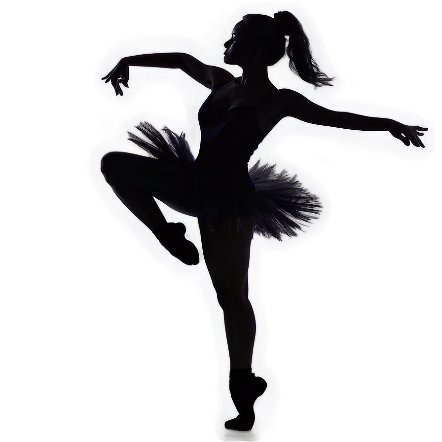 Classic Dancer Silhouette Png 05212024 PNG Image