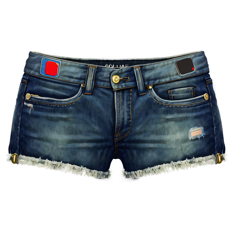 Classic Denim Jorts Png 06132024 PNG Image