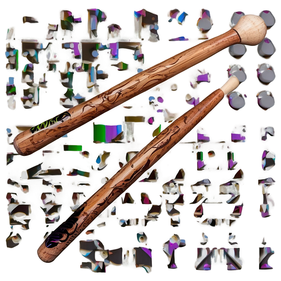 Classic Drum Stick Png Lkx PNG Image