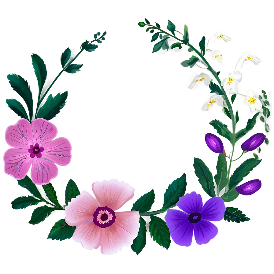 Classic Floral Artistry Png Swl47 PNG Image