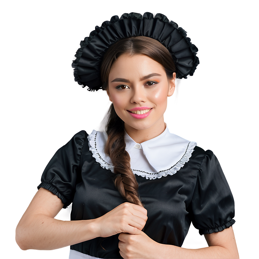 Classic French Maid Hat Png 88 PNG Image