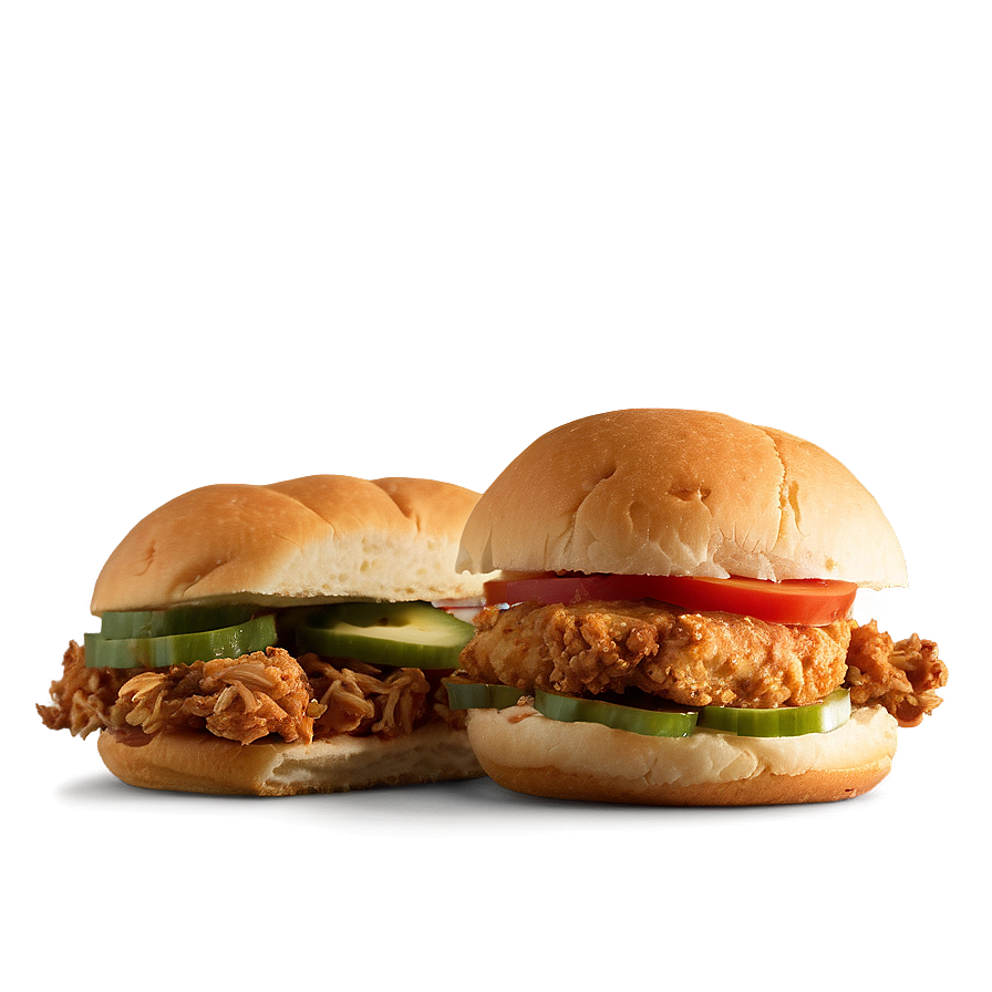 Classic Fried Chicken Sandwich Png 06132024 PNG Image