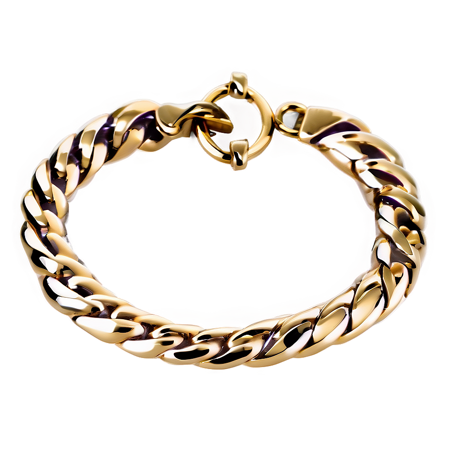 Classic Gold Bracelet Look Png 06282024 PNG Image