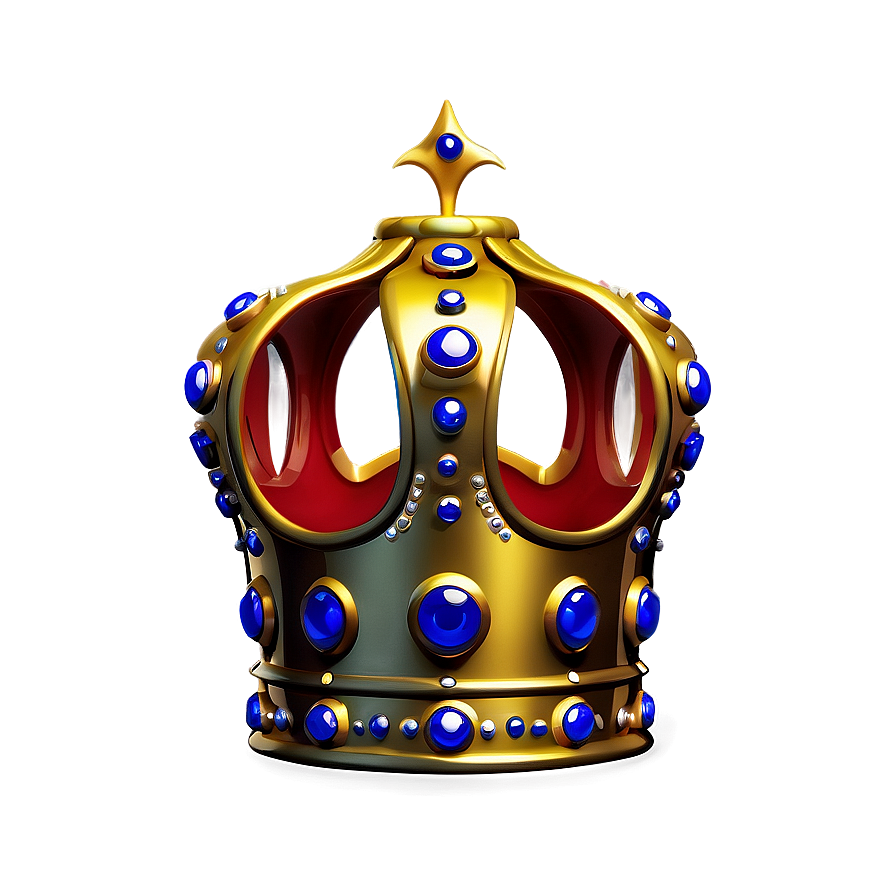 Classic Golden Crown Png Uwf45 PNG Image