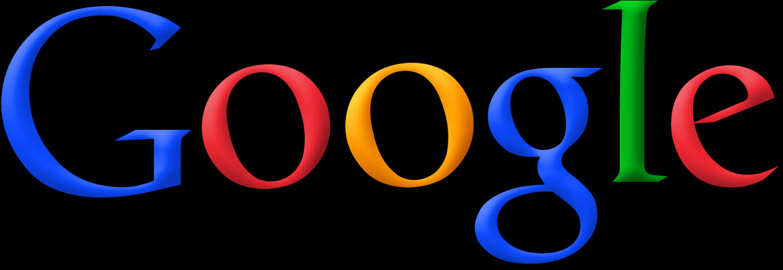 Classic Google Logo PNG Image