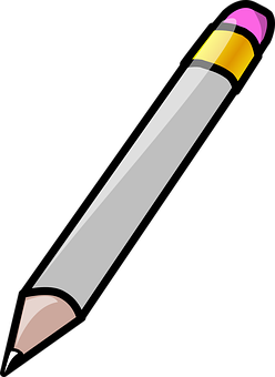 Classic Graphite Pencil PNG Image