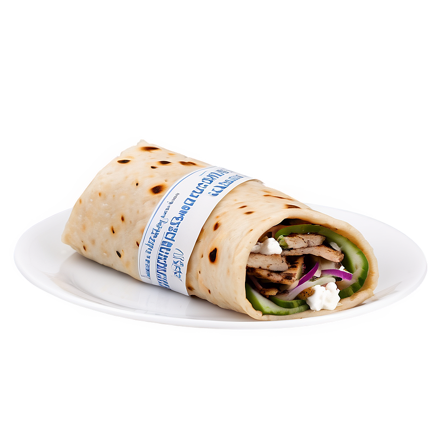 Classic Greek Gyro Png 06252024 PNG Image