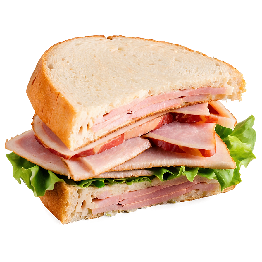 Classic Ham Sandwich Png 05232024 PNG Image