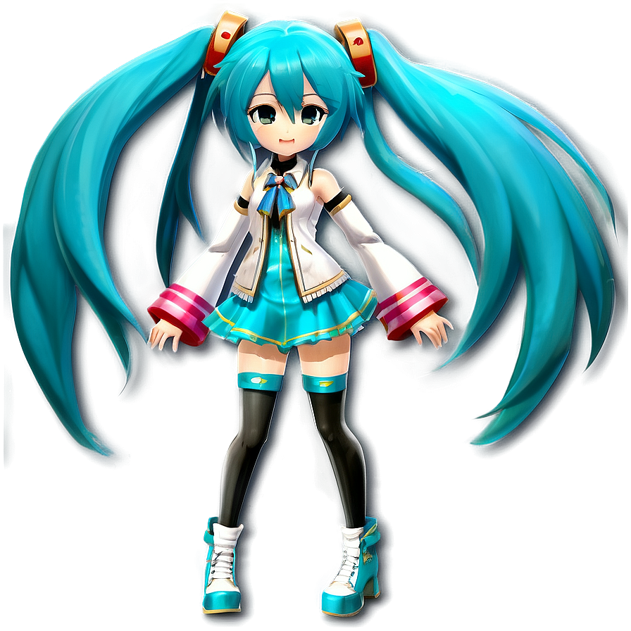 Classic Hatsune Miku Outfit Png 71 PNG Image