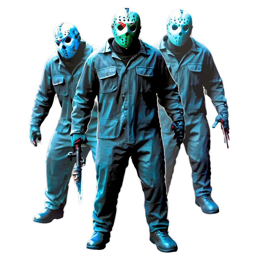 Classic Jason Voorhees Pose Png 05062024 PNG Image