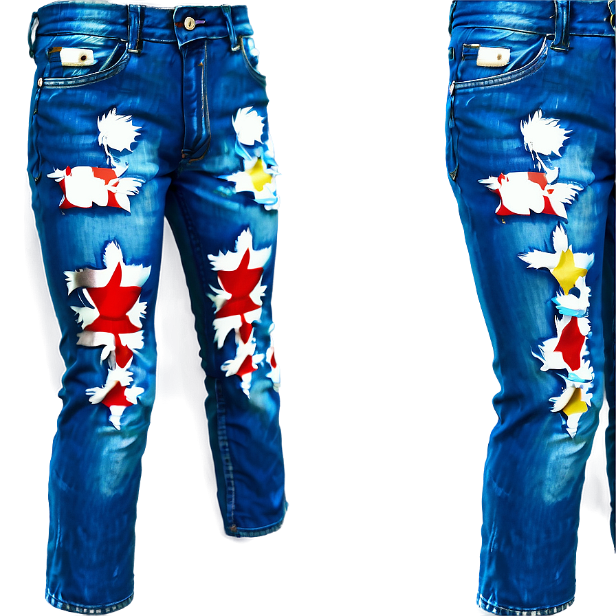 Classic Jean Texture Png Dtf68 PNG Image