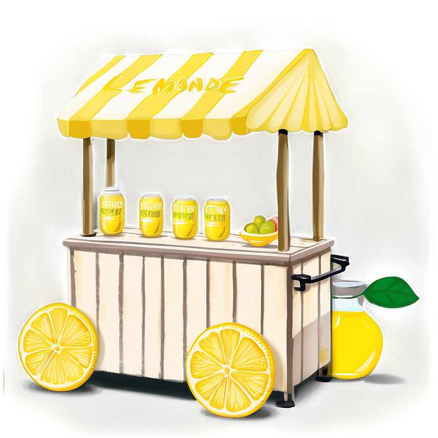 Classic Lemonade Stand Png Rbn PNG Image