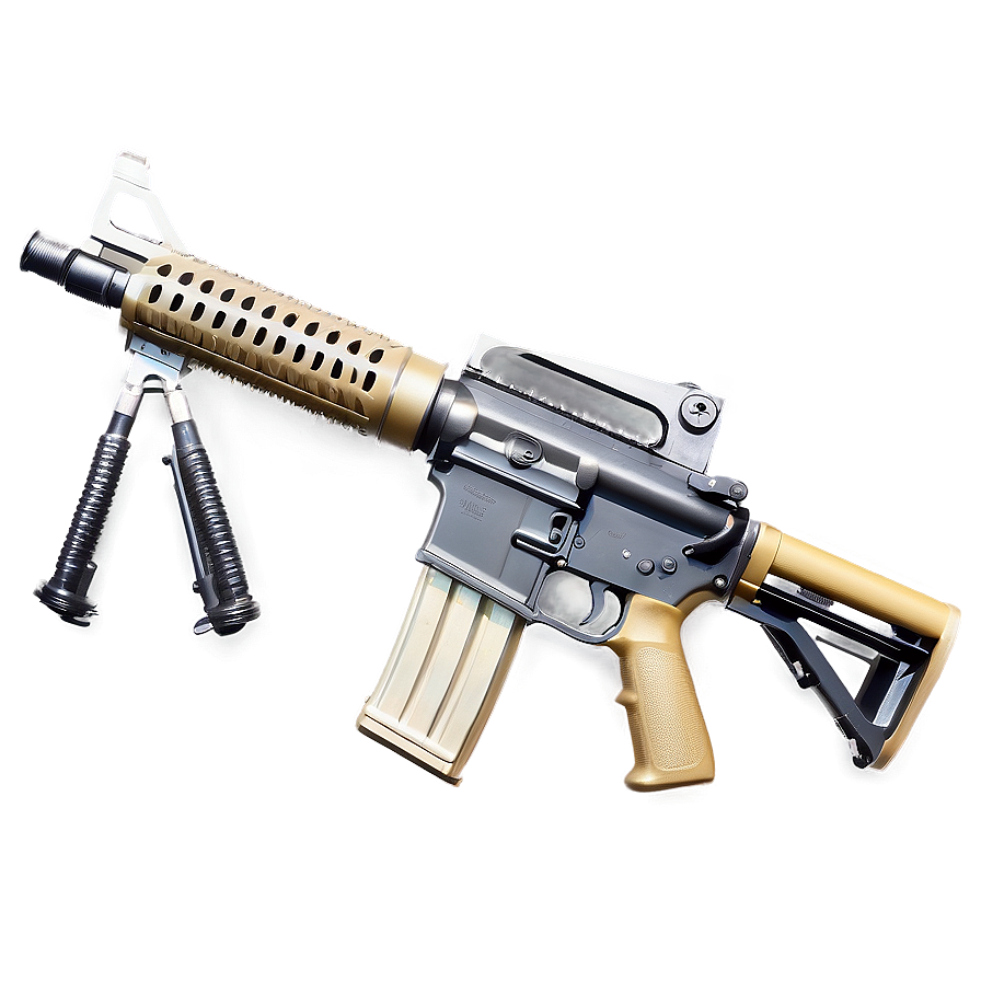 Classic M16 Rifle Png Sbr PNG Image