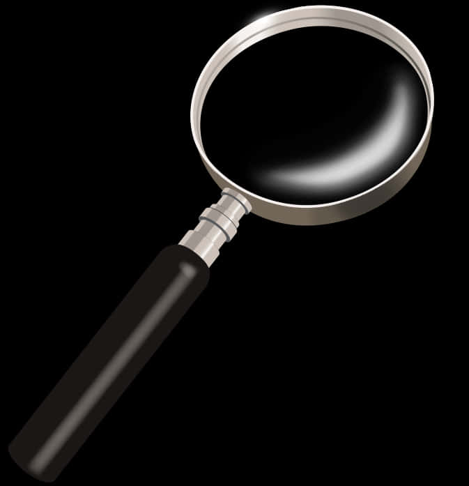 Classic Magnifying Glass Icon PNG Image