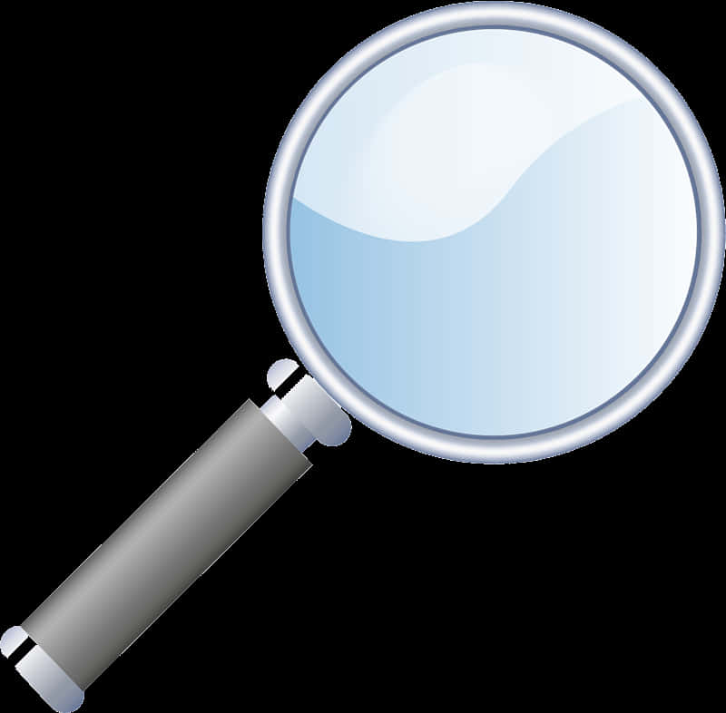 Classic Magnifying Glass Icon PNG Image