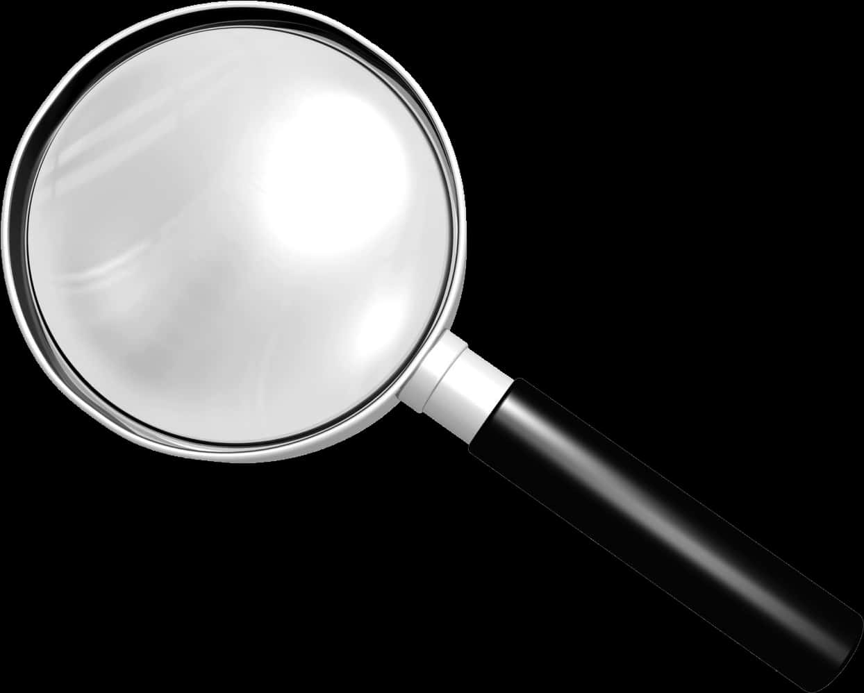 Classic Magnifying Glass Isolated PNG Image