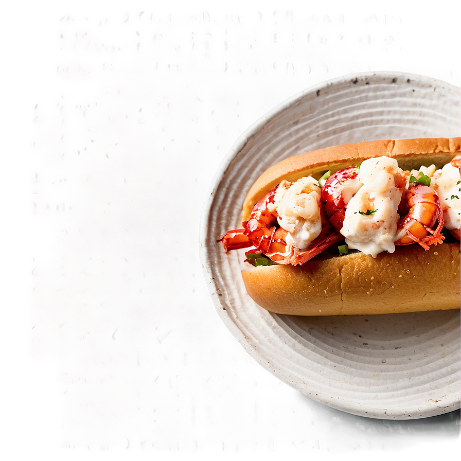 Classic Maine Lobster Roll Png Dki PNG Image