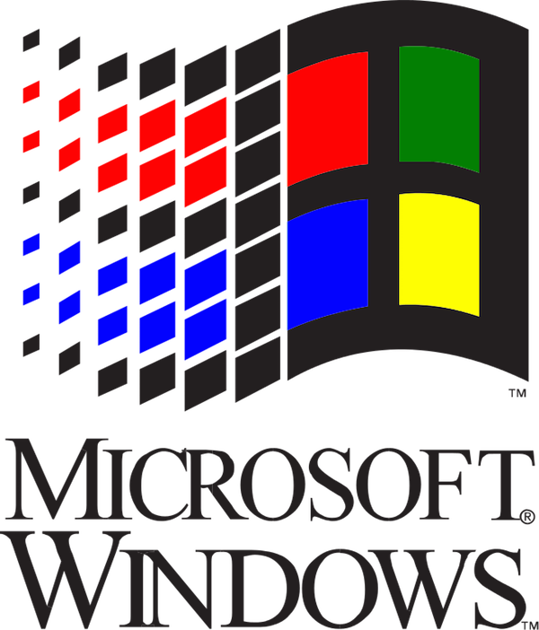 Classic Microsoft Windows Logo PNG Image