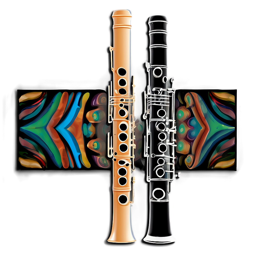 Classic Oboe Design Png Hqd48 PNG Image