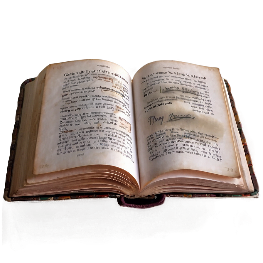 Classic Open Book Png 91 PNG Image