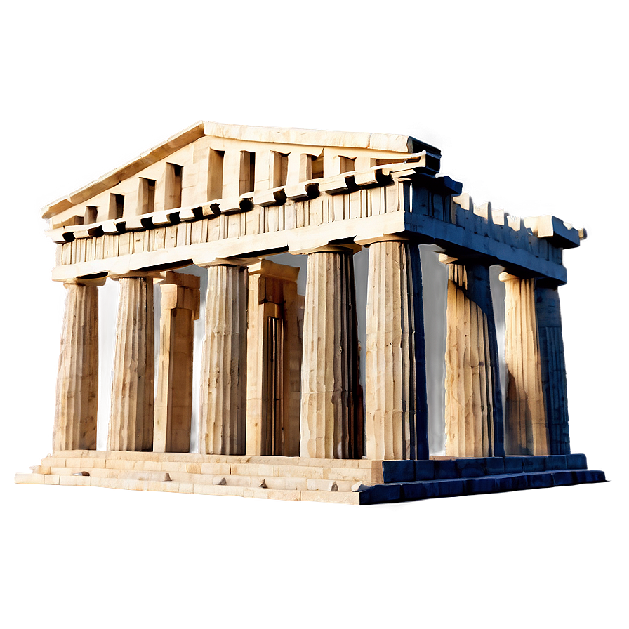 Classic Parthenon Architecture Png Fhj59 PNG Image