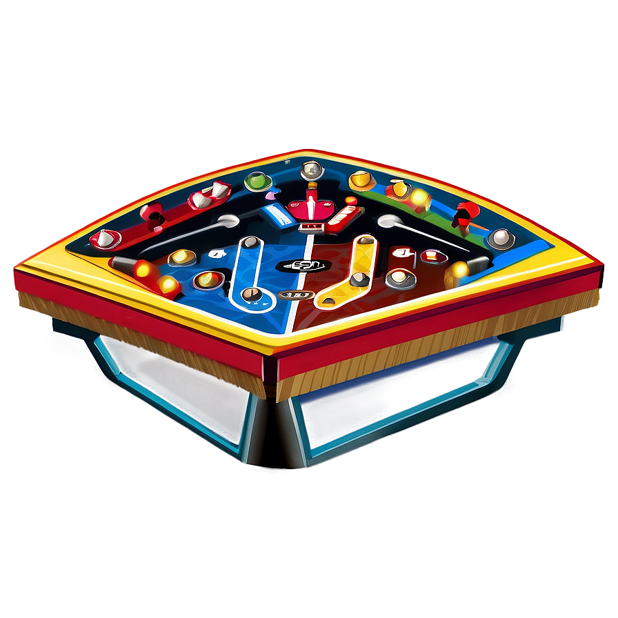 Classic Pinball Machine Png 97 PNG Image