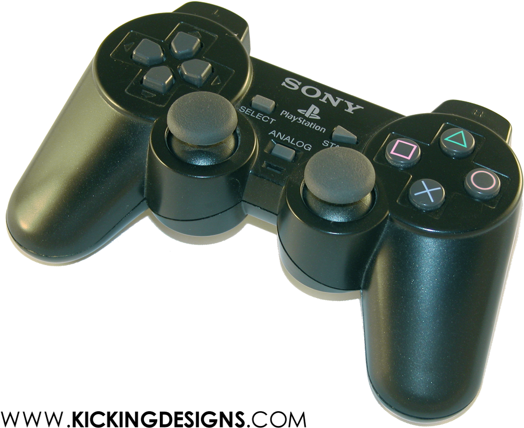 Classic Play Station Controller PNG Image