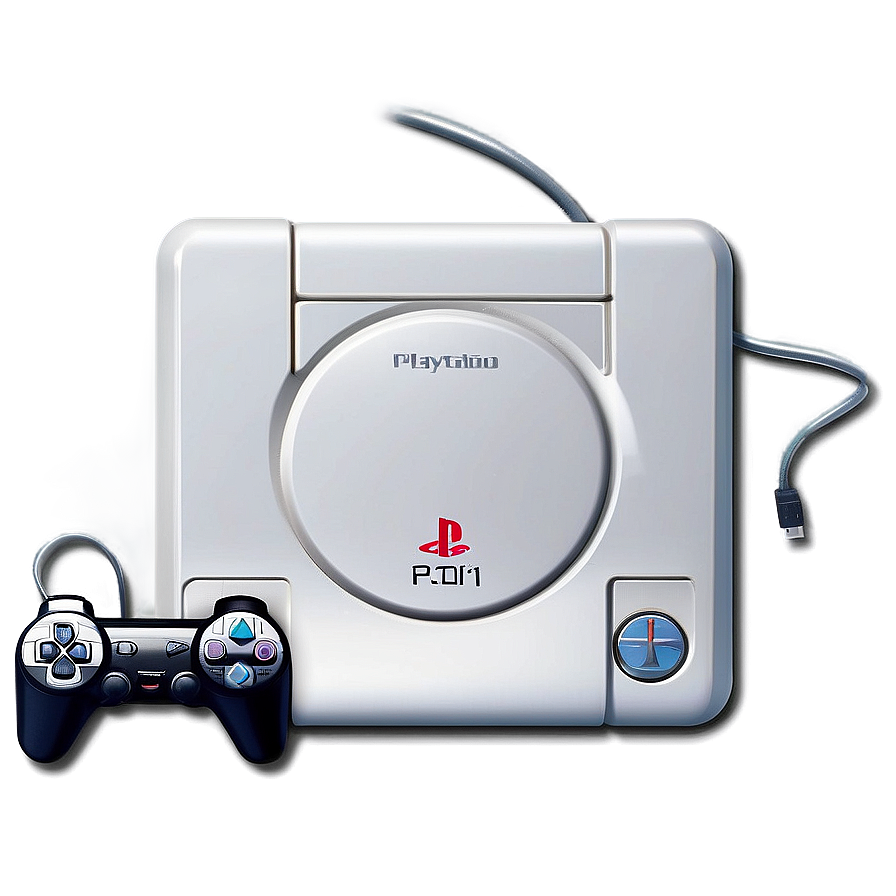 Classic Playstation Console Png Xww PNG Image