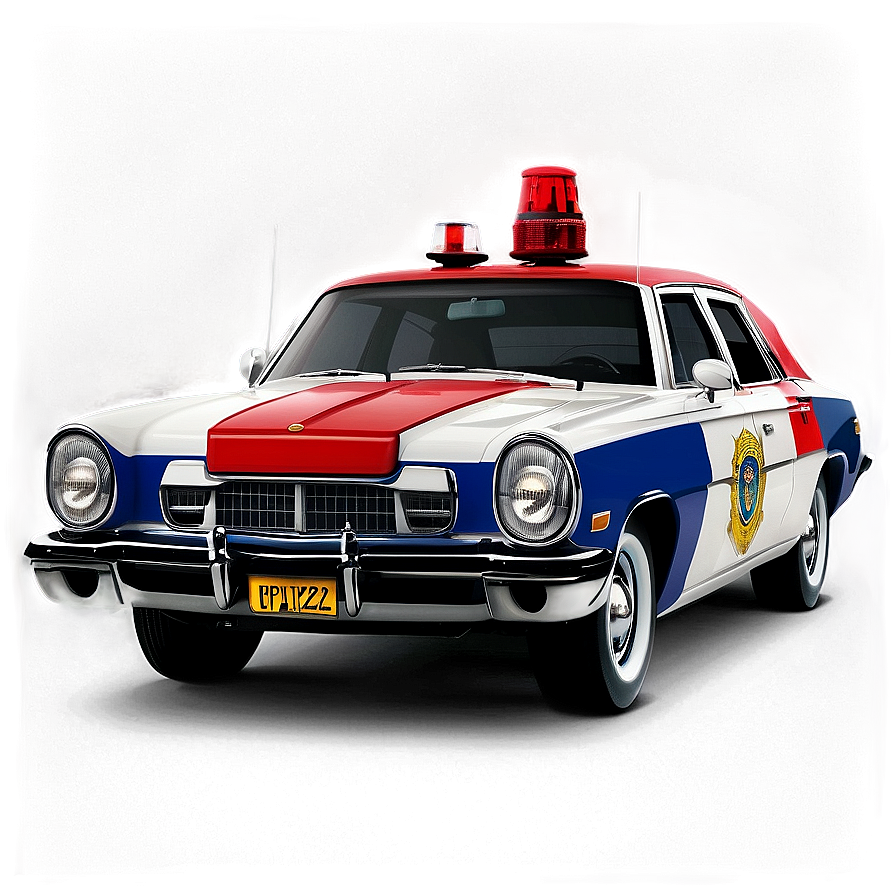 Classic Police Car Png 94 PNG Image