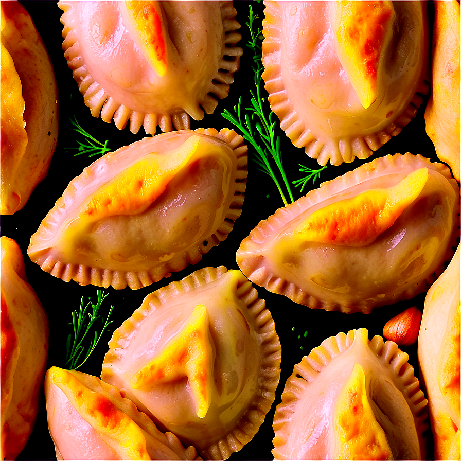 Classic Potato And Onion Pierogi Png 06252024 PNG Image