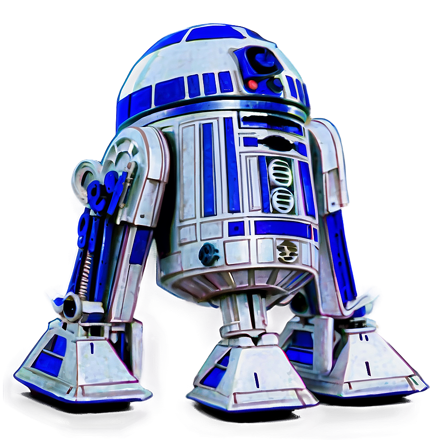 Classic R2d2 Standing Pose Png Obp55 PNG Image