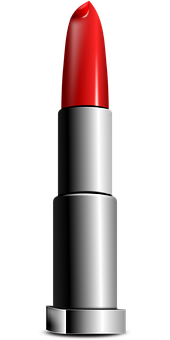 Classic Red Lipstick Product PNG Image