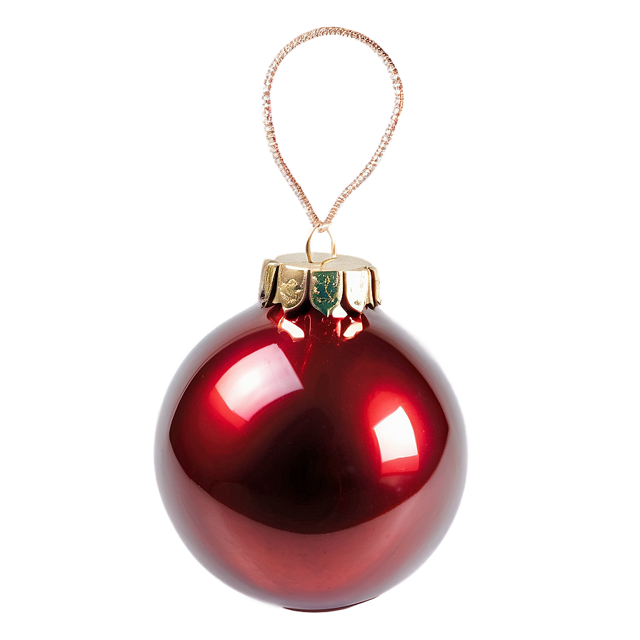 Classic Red Ornament Png 36 PNG Image