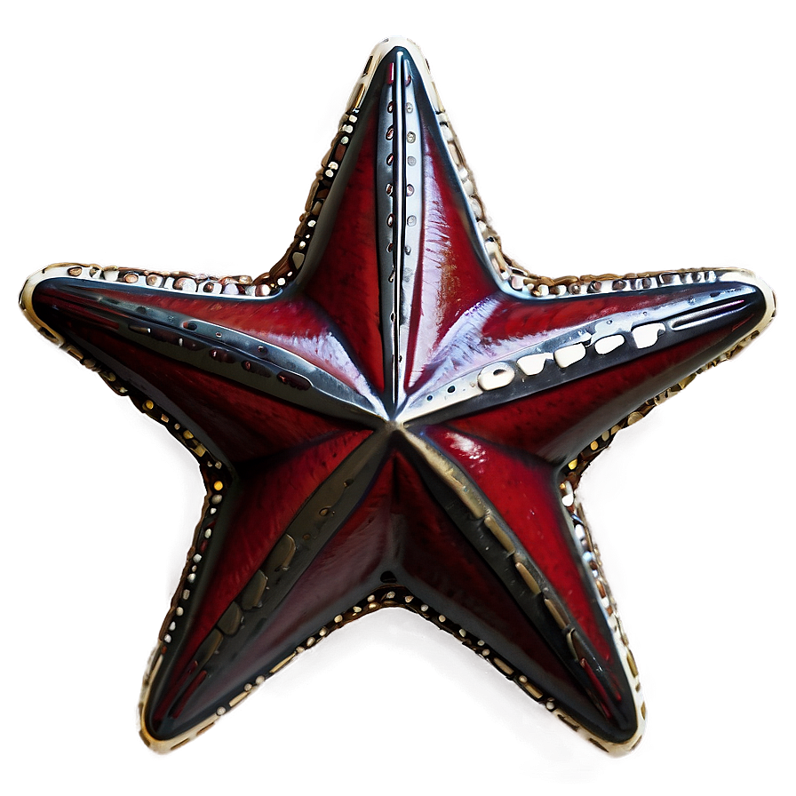 Classic Red Star Png Eji15 PNG Image