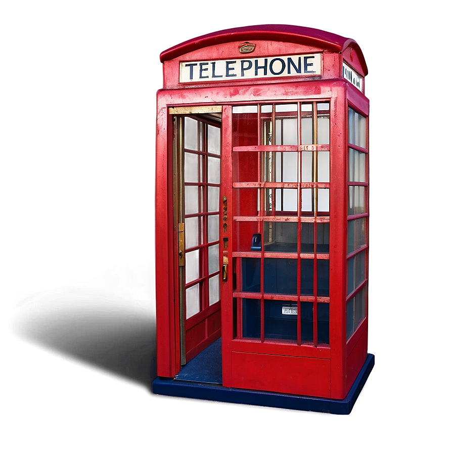 Classic Red Telephone Booth Png Ttb5 PNG Image