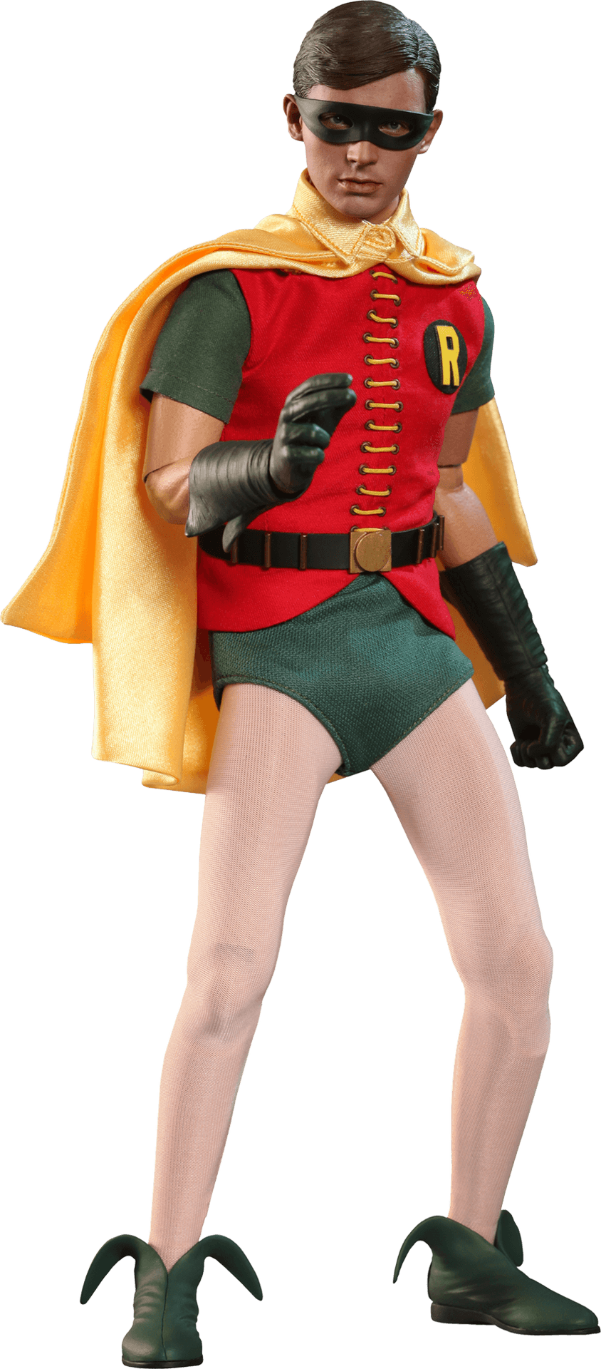 Classic Robin Costume Pose PNG Image