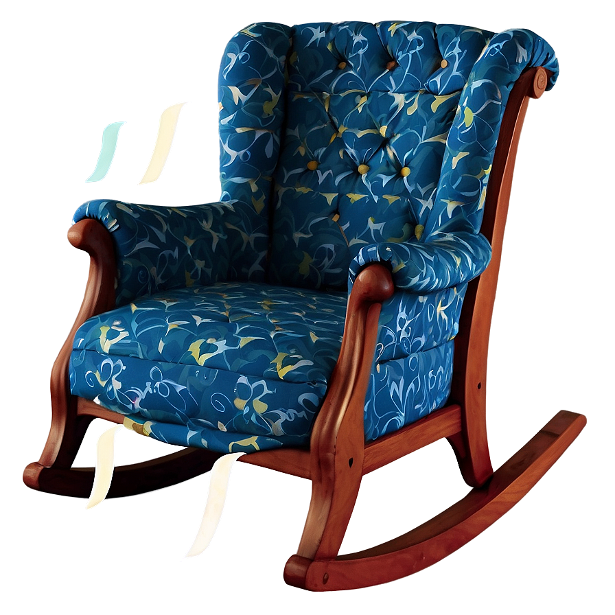 Classic Rocking Chair Png Fkv PNG Image