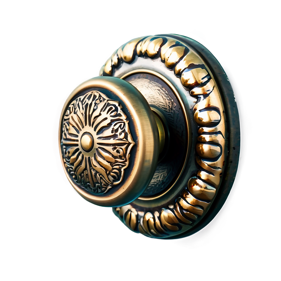 Classic Round Doorknob Png Bsk95 PNG Image