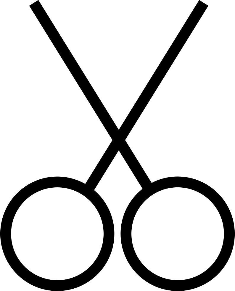 Classic Scissors Icon PNG Image