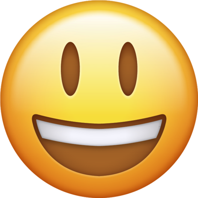 Classic Smile Emoji.png PNG Image