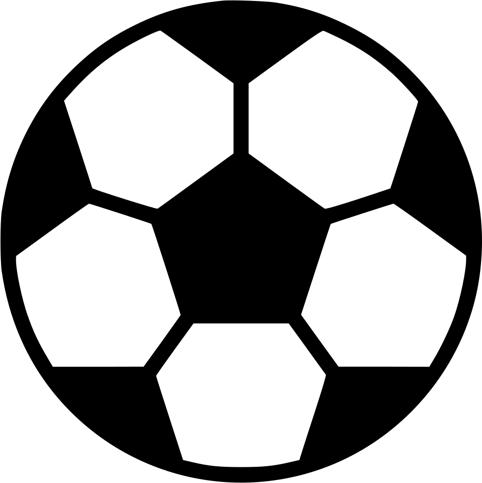 Classic Soccer Ball Icon PNG Image