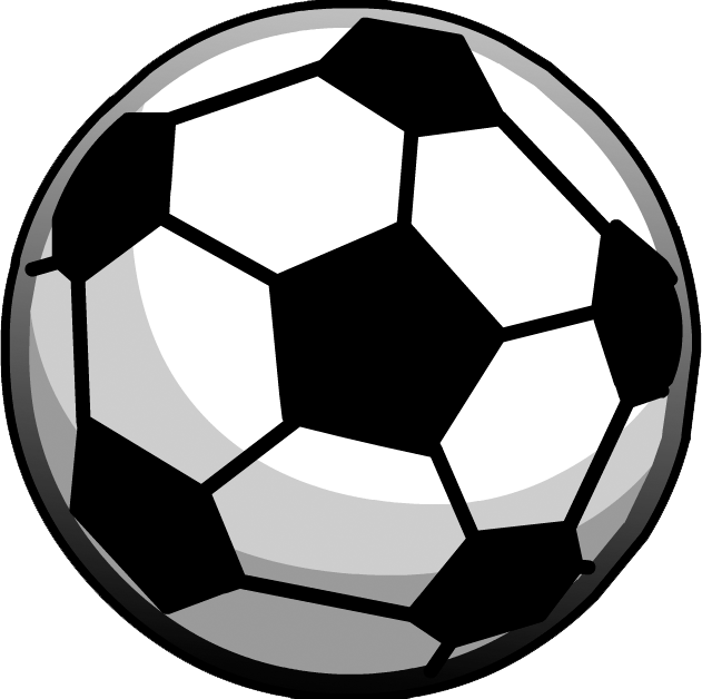 Classic Soccer Ball Illustration PNG Image