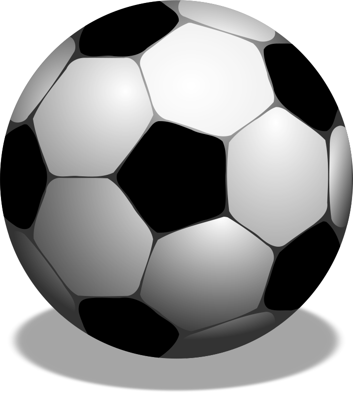 Classic Soccer Ball Illustration PNG Image