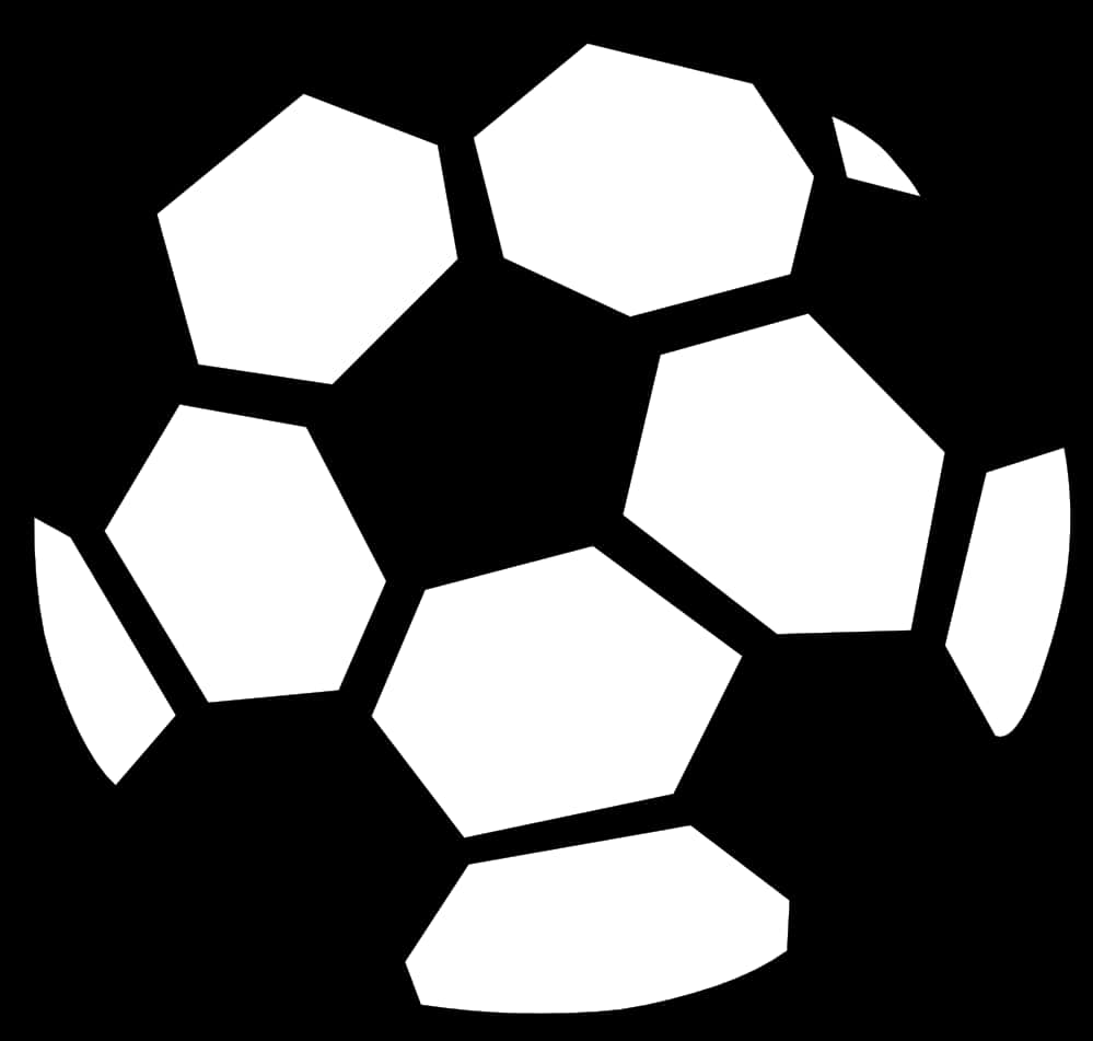 Classic Soccer Ball Pattern PNG Image