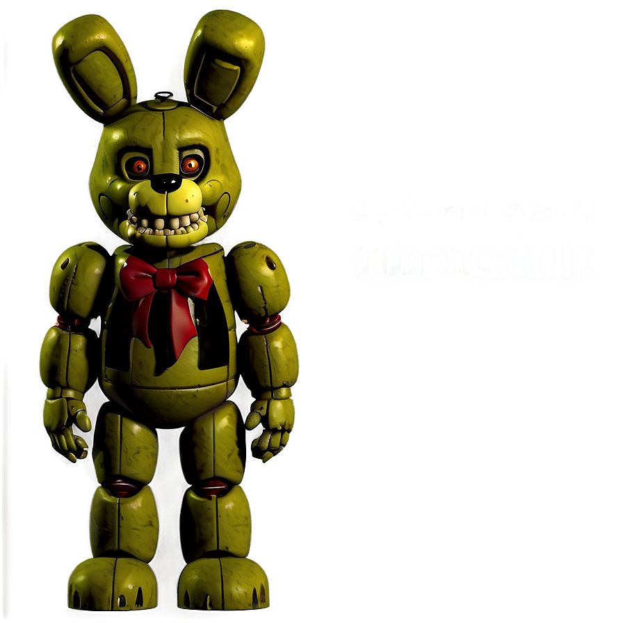 Classic Springtrap Look Png Adj PNG Image