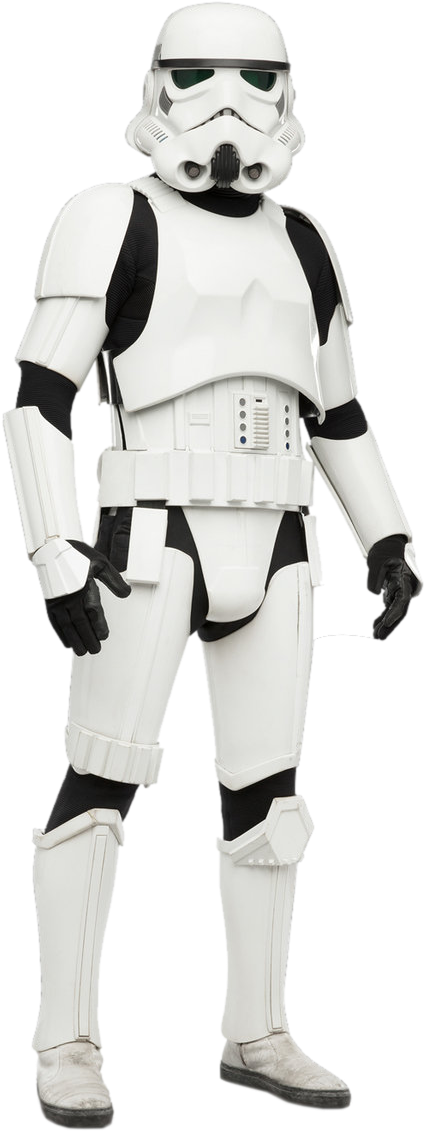 Classic Stormtrooper Full Armor PNG Image