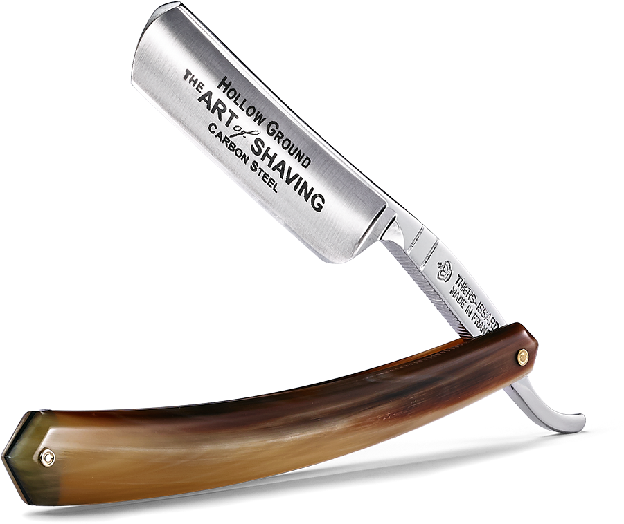 Classic Straight Razor PNG Image