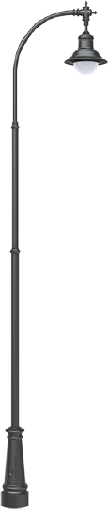 Classic Street Lamp Design PNG Image